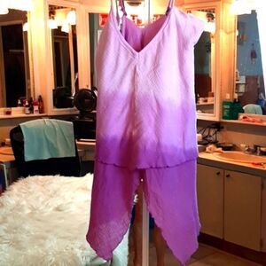 ULUWATU TYE Dye Purple Junior‎ Top Cropped Open L